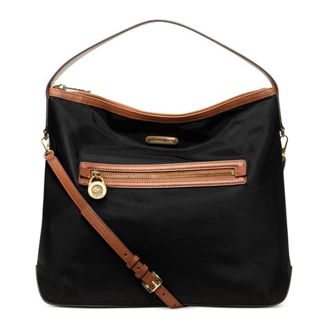 michael kors black kempton backpack|Michael Kors black belt bag.